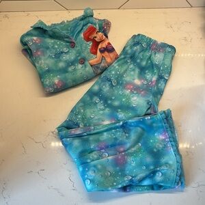 Disney Ariel Aqua and Purple Button-Up Shirt